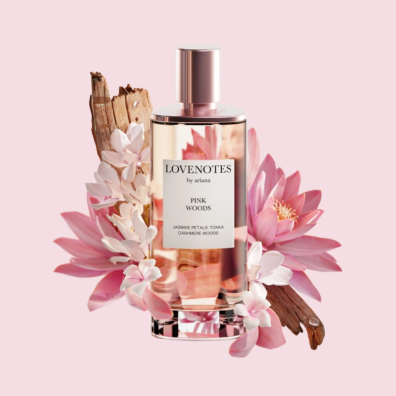 Pink Woods, one of the best Ariana Grande perfumes