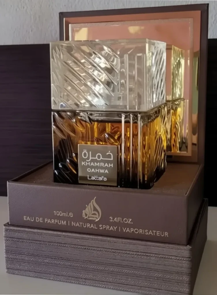 Lattafa Khamrah Qahwa Review: Is This Fragrance of the Year Winner Worth It? 2 Lattafa Khamrah Qahwa Box and Bottle Presentation